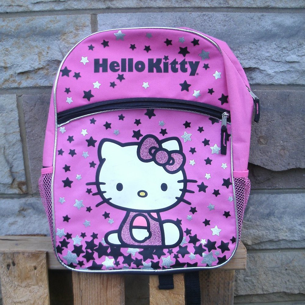 Sanrio Hot Pink Hello Kitty Backpack Gem
